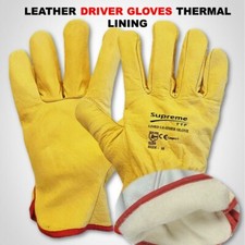 Premium Yellow Leather Driver