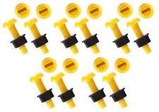 10pc Number Plate Plastic