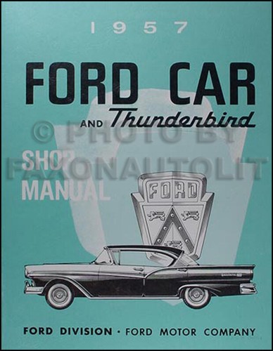 1957 ford car shop - car,