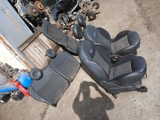 FIAT 500 500S SPORT 2008-2015 HALF LEATHER SEATS INTERIOR FRONT + REAR SEATS ~