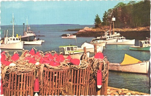 Usa fishing and lobster boats - and,