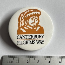 Collectible Pin Badge Canterbury Pilgrim’s Way 