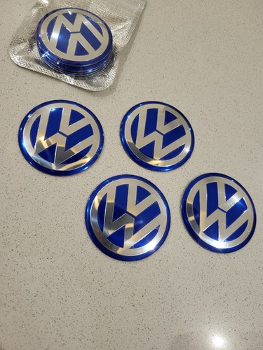 Volkswagon 60mm centre cap - w,