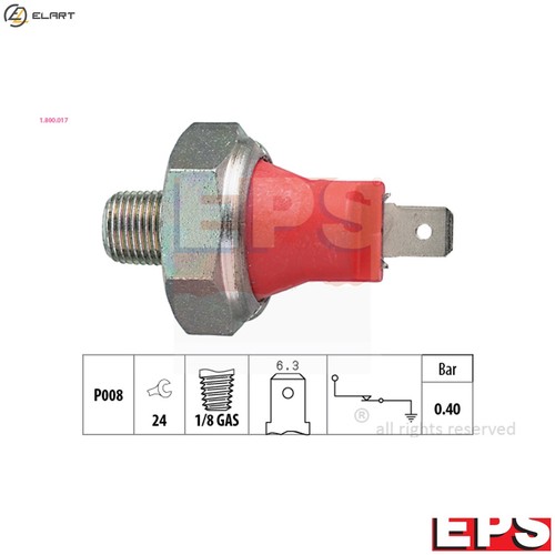 Oil pressure switch 800 017 - pressure,