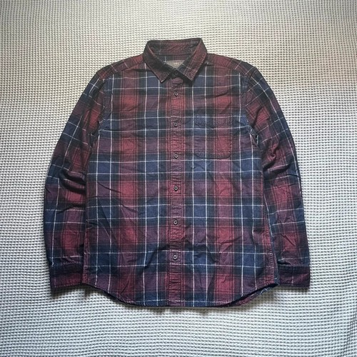 Mens red check overshirt - m&s,