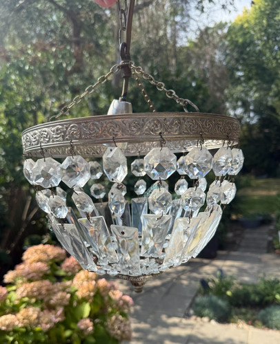 Coffin crystal antique - crystal,
