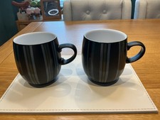 Denby Jet Stripes Large Curve