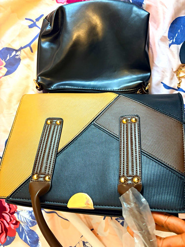 Medium colourblock faux - medium,