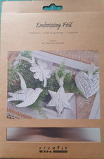 STAMPING FOIL Embossing Craft Metal 10 x A5 size sheets 