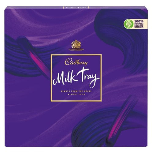 Cadbury milk tray chocolate - milk,