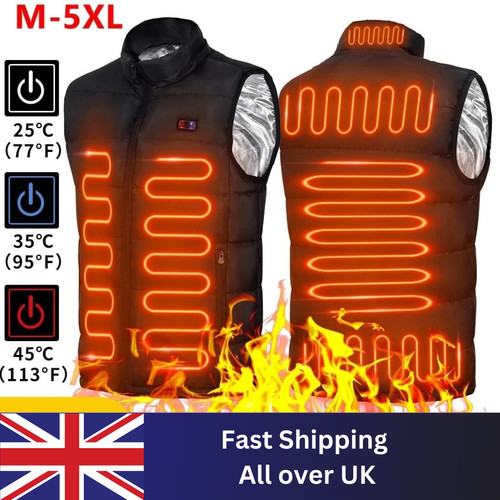 Electric heated vest warm - vest,