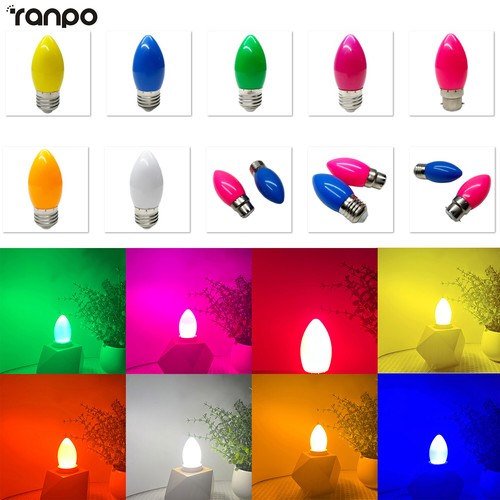 Coloured led candle light - coloured,