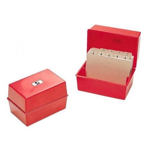 Red office index record - -,