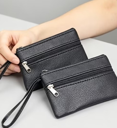 Genuine soft leather coin - genuine,