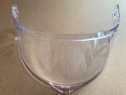 Clear motorcycle helmet visor - clear,