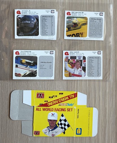 Complete set aw - a, of