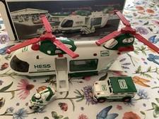 Hess Truck & Helicopter; SUV & Motorcycles & Helicopter + Motorcycle . FAULT .