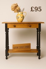 Oak Console Table By Second