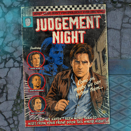 Judgement night vintage - night,, comic