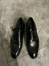 Brand New Unworn Men’s Monk Strap Reiss Leathers Shoes Size 10 UK EU 44