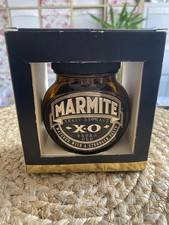 Vintage Marmite Yeast Extract Black Jar XO Extra Old With Box Collectable Jar 1