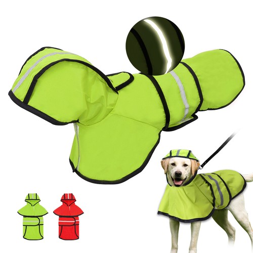 Waterproof pet dog raincoat - pet,