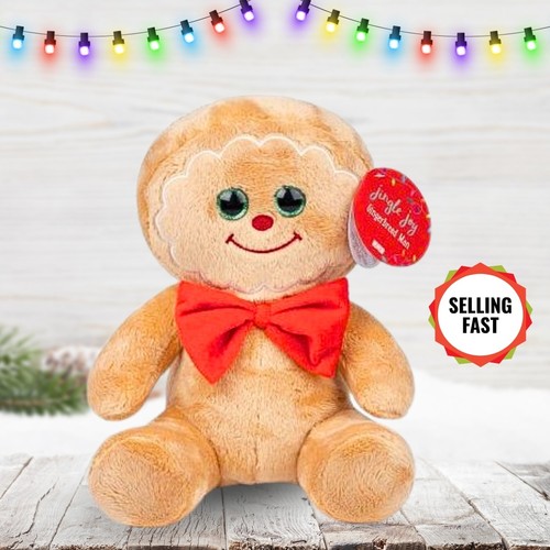 Christmas plush gingerbread - christmas,