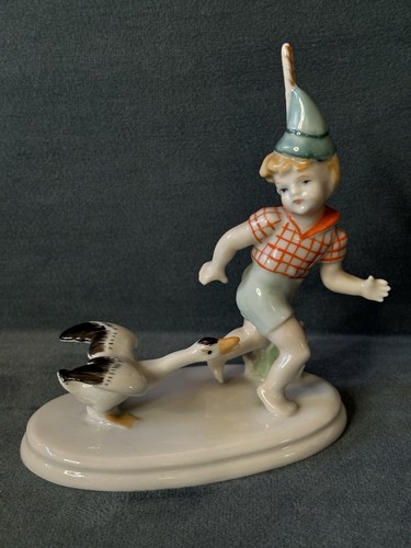 Antique porcelain figurine - porcelain,