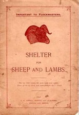 Various Contributors SHELTER FOR SHEEP AND LAMBS : IMPORTANT FOR FLOCKMASTERS 18