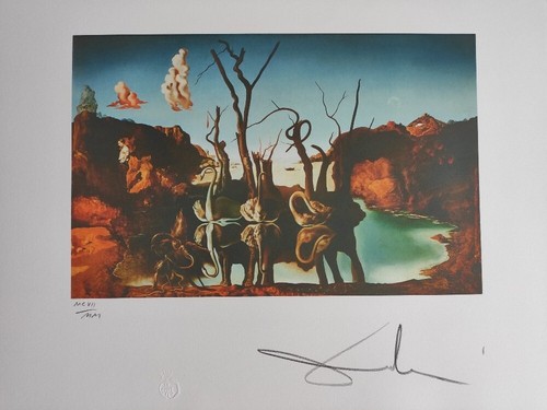 Salvador dali signed - dali,