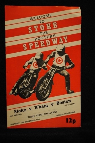 Speedway stoke potters vs - stoke,