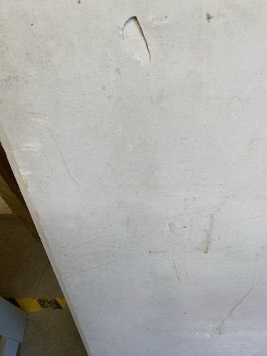 Folded white long trestle - white,