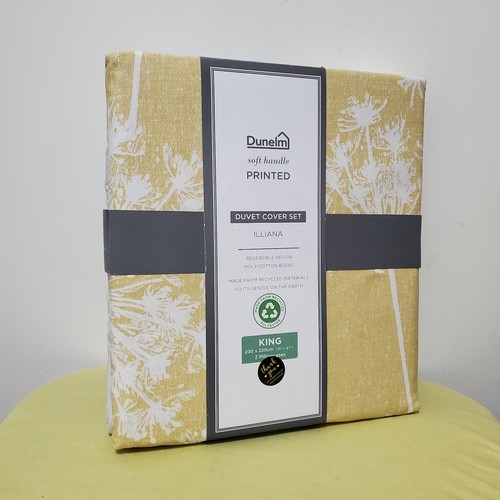 Dunelm kingsize duvet cover - dunelm,