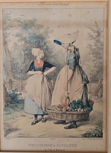 Antique 19thc lithograph - antique, print