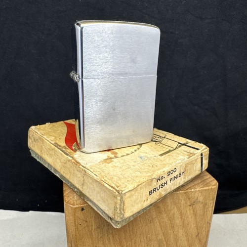 1962 zippo lighter brushed - 1962,