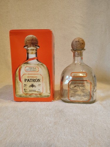 Patron resposado tequila empty - patron,