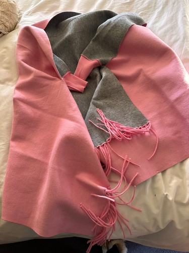 Reversible ladies short cloak
