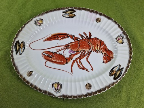 Vintage lobster genuine bone - genuine,