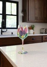 Tulips, Wine Glass