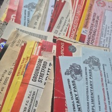 USED MATCH TICKETS -