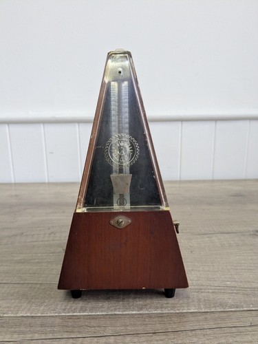 Vintage wooden pyramid - wooden,
