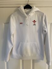 Under Armour 2010-12 WALES Rugby Player  Fleece Hoodie Size SM
