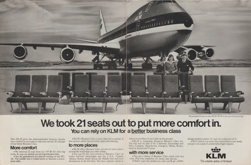 1981 klm airlines boeing - klm,