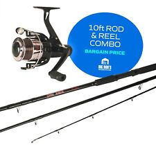 Quality 10ft Rod & Reel Fishing Combo Waggler 3m 3pc Rod And Reel + FREE FLOATS!