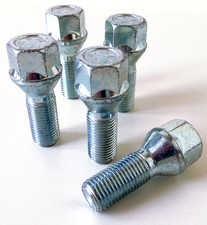 5 x Car wheel bolts. M14 x 1.5