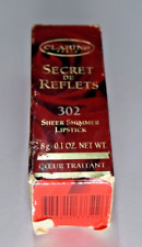 Vintage Clarins Secret De Reflets Sheer Shimmer Lipstick 302 Copper Shimmer Rare