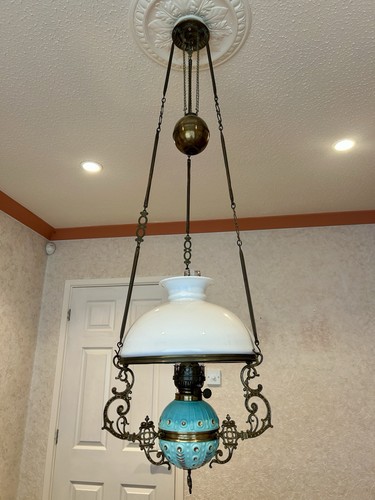 Antique adjustable height oil - height,