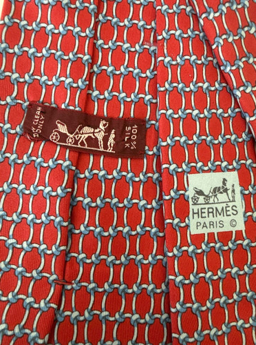Hermes tie red rope - tie,