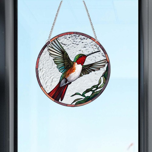 Stained glass window - stained,
