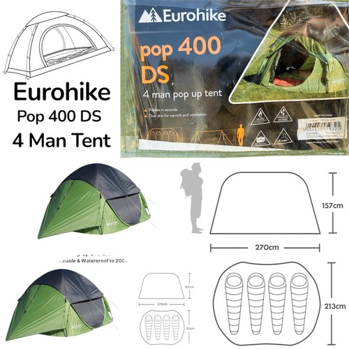 Eurohike pop 400 man - pop,